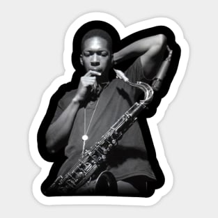 Vintage John Coltrane Sticker